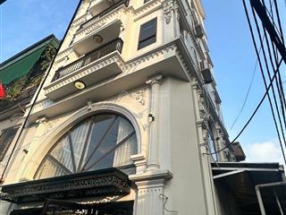 Cực đỉnh nhà 50m2 6 tầng thang máy gara oto phân lô may 10 vũ xuân thiểu thông số vàng  lô góc nở