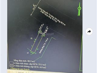 Bán lô góc 2 mặt tiền nguyễn thị định và phan như cẩn đối diện sân bay cũ