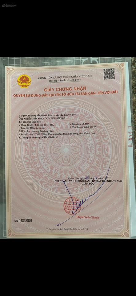 Bán cắt lỗ lô góc 2 mặt tiền nguyễn thị định và phan như cẩn đối diện sân bay cũ
