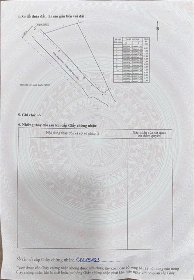 Bán lô hẻm ô tô đường số 22, phước hải cách đường chính 10 mét. cách sungroup 50 mét