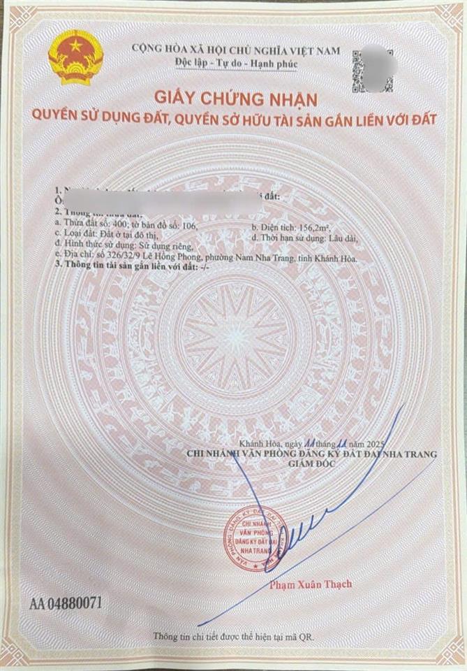 Bán lô hẻm ô tô đường số 22, phước hải cách đường chính 10 mét. cách sungroup 50 mét