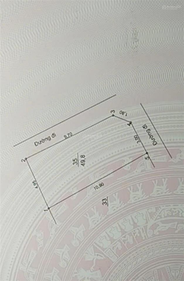 Bán nhà đất thổ cư văn điển, thanh trì 50m lô góc, vị trí hiếm, gần ô tô, giá chào 8,8 tỷ