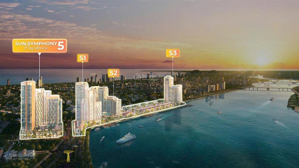 Dự án view trực diện sông hàn căn 1pn+ giá chỉ 3ty  symphony 5, thanh toán 70% nhận nhà khai thác