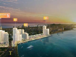 Dự án view trực diện sông hàn căn 1pn+ giá chỉ 3ty  symphony 5, thanh toán 70% nhận nhà khai thác