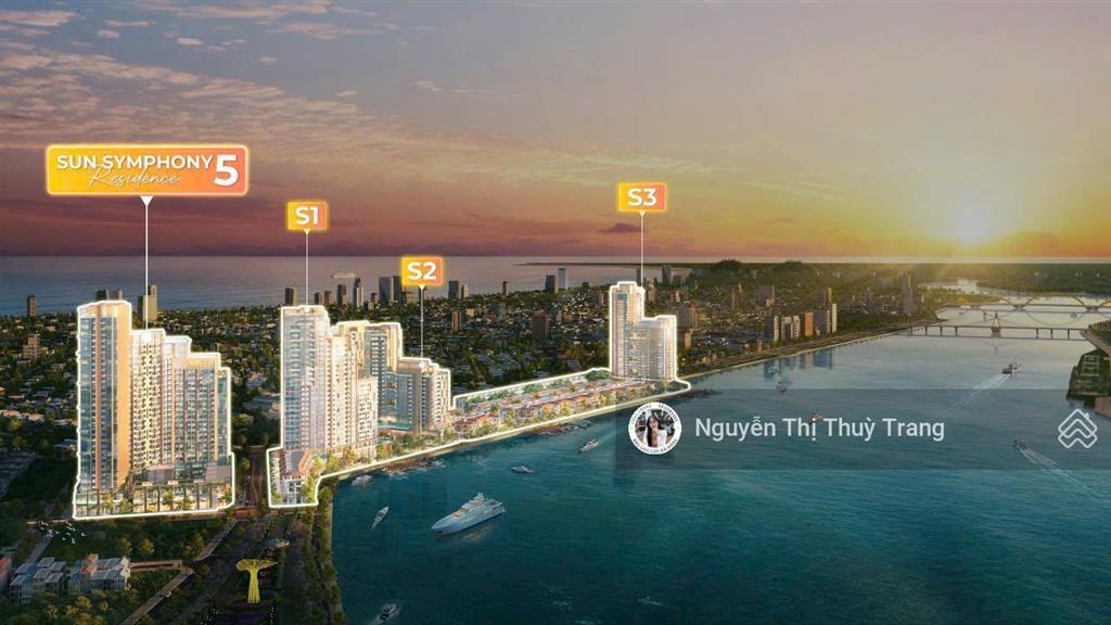Dự án căn hộ symphony 5 view trực diện sông hàn, chiết khấu cao giai đoạn mở bán đợt đầu