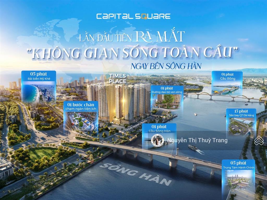 Quỹ độc quyền căn 2pn view sông hàn, chiết khấu lên đến 15%, bàn giao quý 1/2027