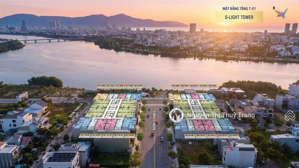 Sở hữu căn hộ view trực diện sông, ngắm pháo hoa diff  vốn ban đầu chỉ 750tr  slight tower