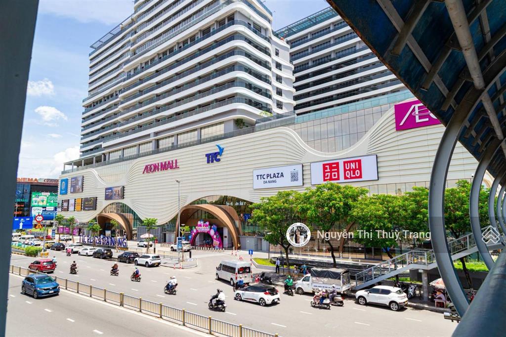 Căn hộ ttc plaza đà nẵng (phía trên aeon mall)  đóng 20% nhận nhà ngay, cho thuê vượt trội