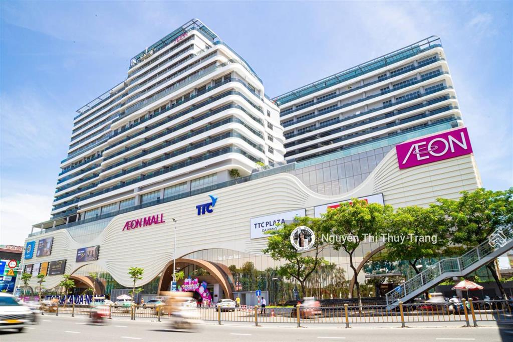 Căn hộ ttc plaza đà nẵng (phía trên aeon mall)  đóng 20% nhận nhà ngay, cho thuê vượt trội