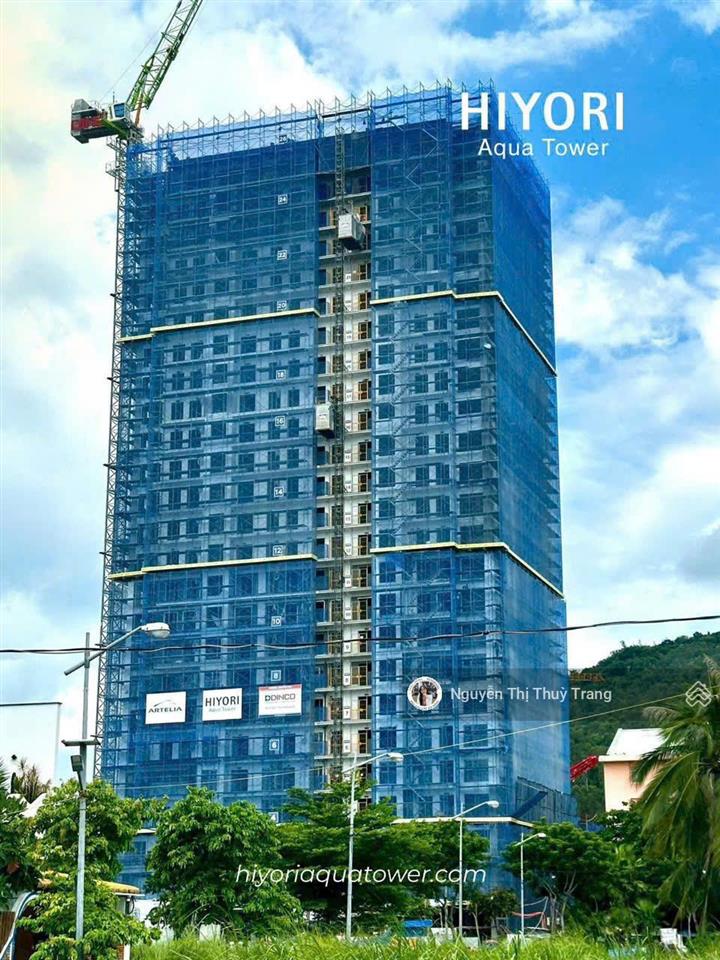 Hot! hiyori aqua tower trực diện biển 2pn, đơn giá 65,4tr/m2 giá hời, sở hữu lâu dài