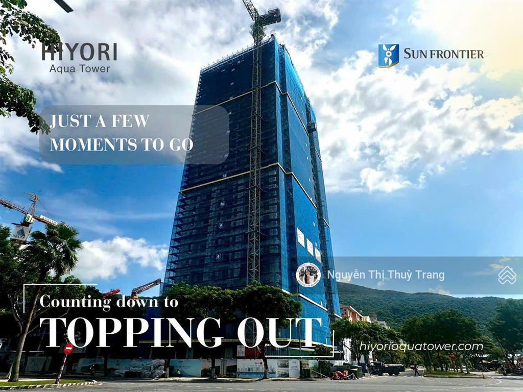 Hot! hiyori aqua tower trực diện biển 2pn, đơn giá 65,4tr/m2 giá hời, sở hữu lâu dài