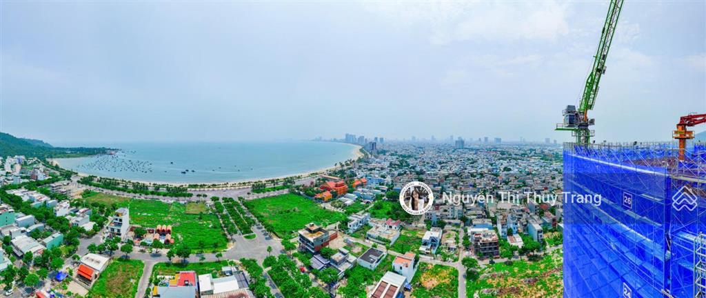 Hiếm! căn hộ 1pn hiyori aqua tower trực diện biển, tầng cao, giá chỉ 3.8 tỷ, đã cất nóc.