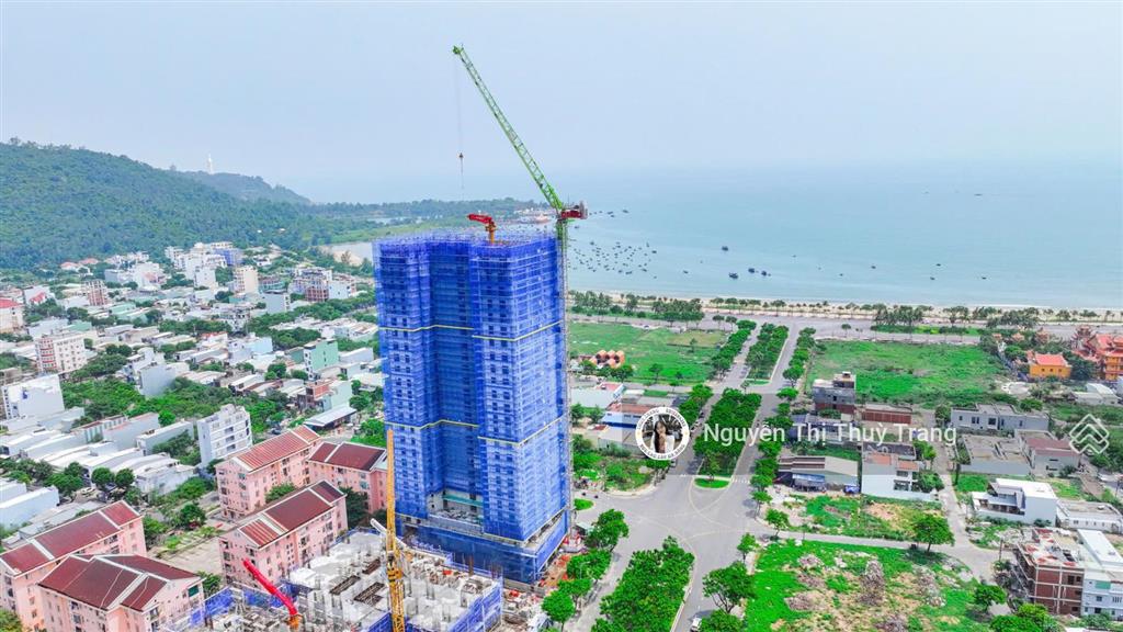 Hiếm! căn hộ 1pn hiyori aqua tower trực diện biển, tầng cao, giá chỉ 3.8 tỷ, đã cất nóc.