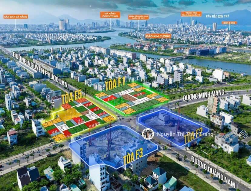 Nổi bật căn studio sân vườn fours tower f2 39.1m², giá 2 tỷ, view sông biển pháo hoa diff