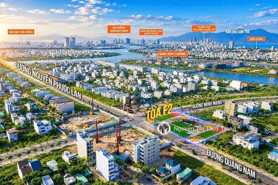 Nổi bật căn studio sân vườn fours tower f2 39.1m², giá 2 tỷ, view sông biển pháo hoa diff