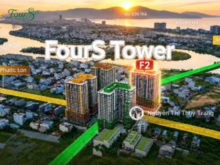 Ưu đãi chiết khấu lên đến 18% căn hộ 1pn fours tower tòa f2 giá chỉ 1.88 tỷ, htls 0% 24 tháng