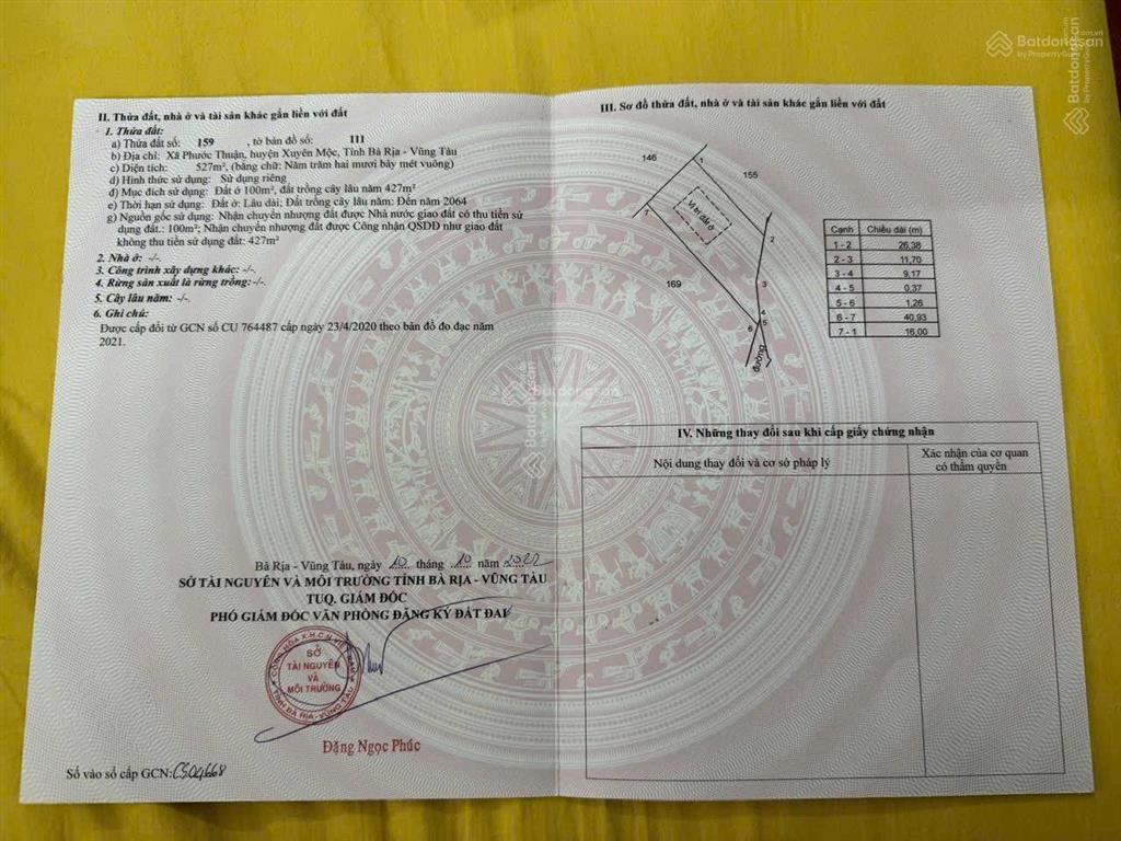 Đất hồ tràm  sát rừng nguyên sinh gần biển  đất thổ cư giá siêu rẻ