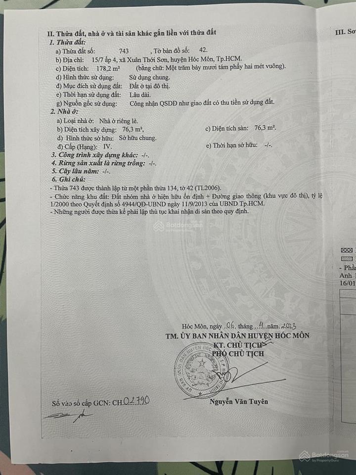 Bán chung 3 căn nhà cấp 4 liền kề nhau, mặt tiền kinh doanh đường nguyễn văn bứa