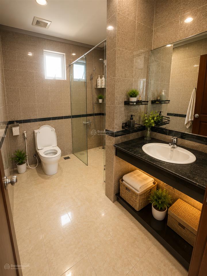 Bán căn hộ thông tầng, full nội thất, sổ hồng riêng, nhà mới, tầng cao thoáng mát