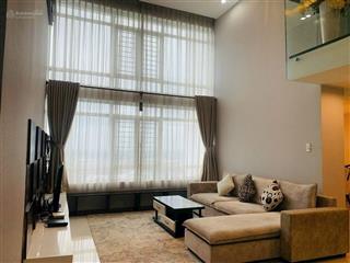 Cho thuê căn hộ duplex 230m25pn, rộng rãi trần cao thoáng mát, đầy đủ nội thất