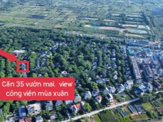 Hàng hiếm ecopark biệt thự đơn lập 362m², mặt tiền 19m, view công viên