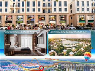 Căn đlbm 2 mặt tiền hiếm  gần vincom  giá chỉ từ 146 triệu/m