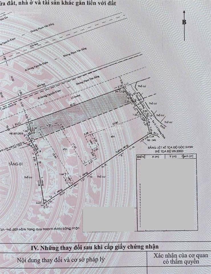 1 đời chủ mặt tiền lô góc phạm văn đồng  1.380m²  dòng tiền 230tr/tháng  270 tỷ