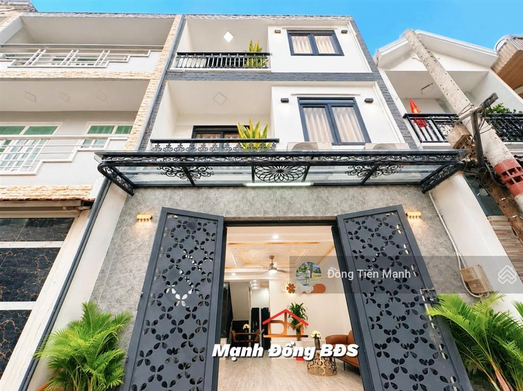 Nhà gần phú mỹ hưng  3 tầng  5.5x10  hẻm nâng cao ráo  kề quận 7  5,05 tỷ