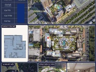 Căn 2pn, dt 55,56m2 duy nhất thuộc quỹ hàng nội bộ có giá rẻ tại dự án cao cấp imperia skypark
