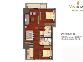 Bán căn 88m2 toà r1 royal city
