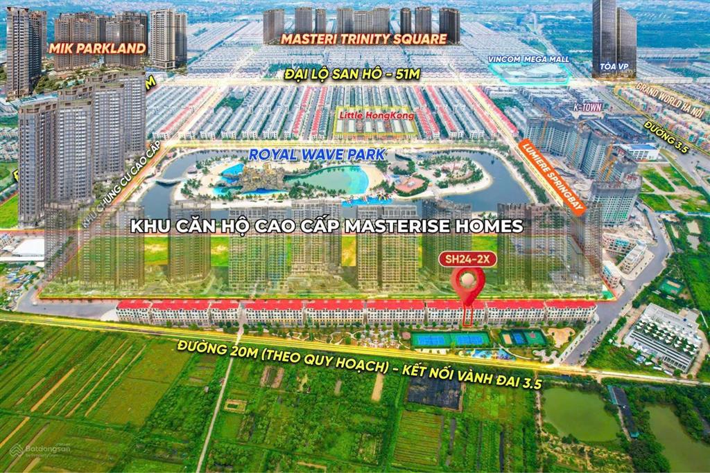 Cắt lỗ 3 tỷ so với 2022 siêu hot duy nhất căn shop lâu dài đối diện cụm cc mtr lumie ocp2