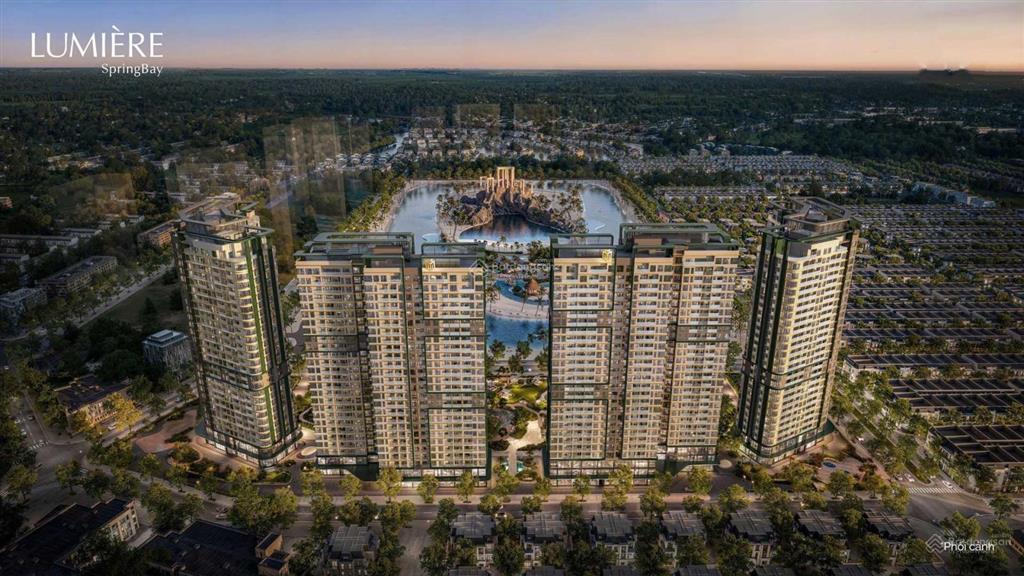 14,597 tỷ có ngay vip căn á hậu góc kính cong duplex view biển hồ tạo sóng vin2 lumiere springbay