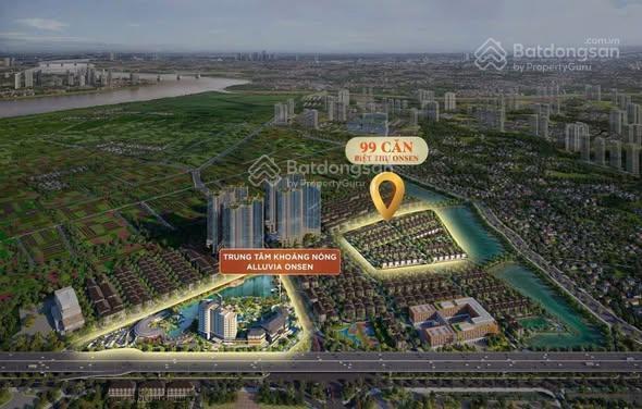 Hot biệt thự khoáng nóng onsen villas  view hồ hiếm có tại alluvia city