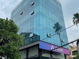 Bán tòa nhà văn phòng hầm 8 lầu mặt tiền tống hữu định dt 12 x 35 (1.613m2 sàn) đang cho thuê 300tr