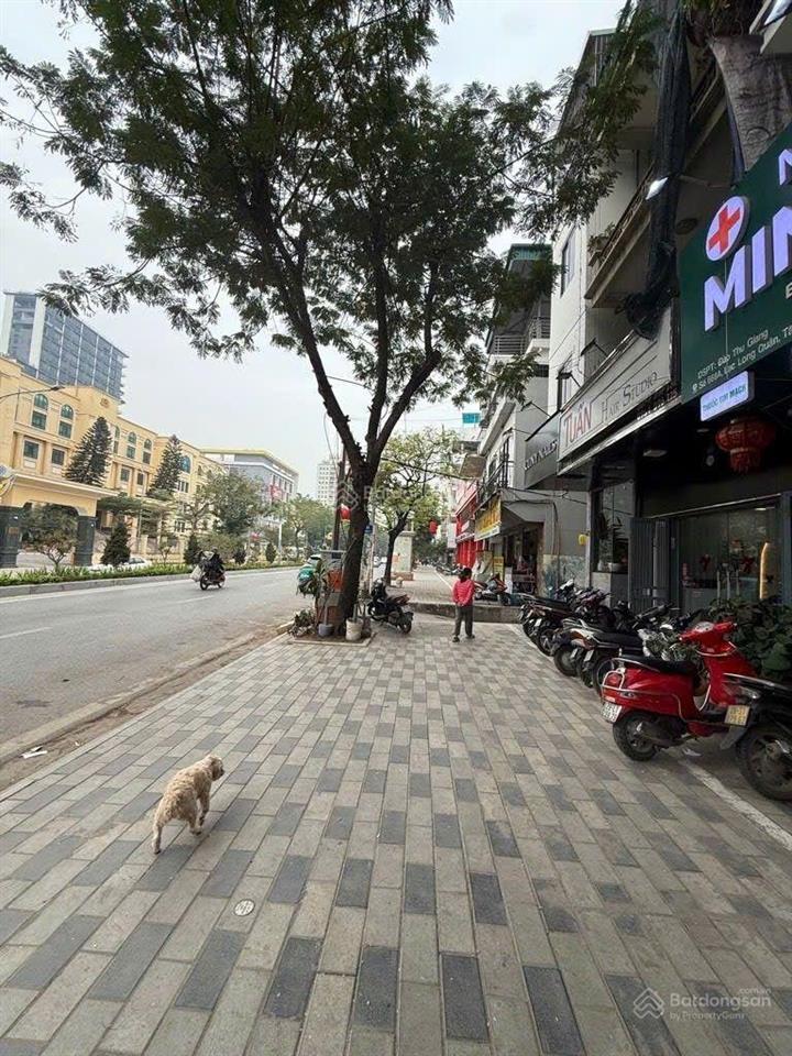 F0 mặt phố đường đôi lạc long quân dt 68m2, mt 4,5m, 35ty , ôtô kinh doanh vỉa hè