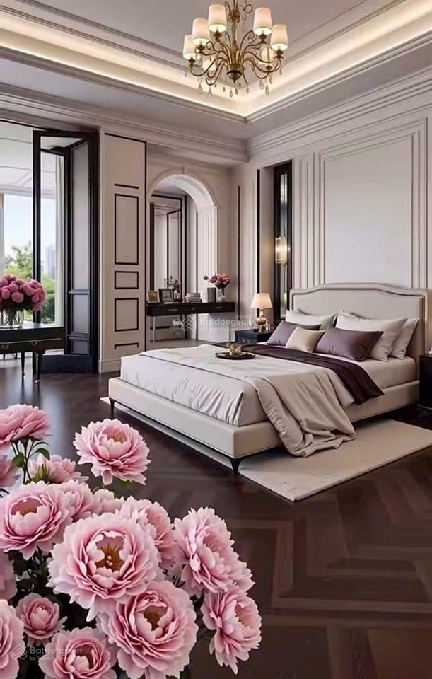 Siêu biệt thự an khang dương nội 235m2 có hầm nội thất nhập khẩu châu âu, giá 5x tỷ