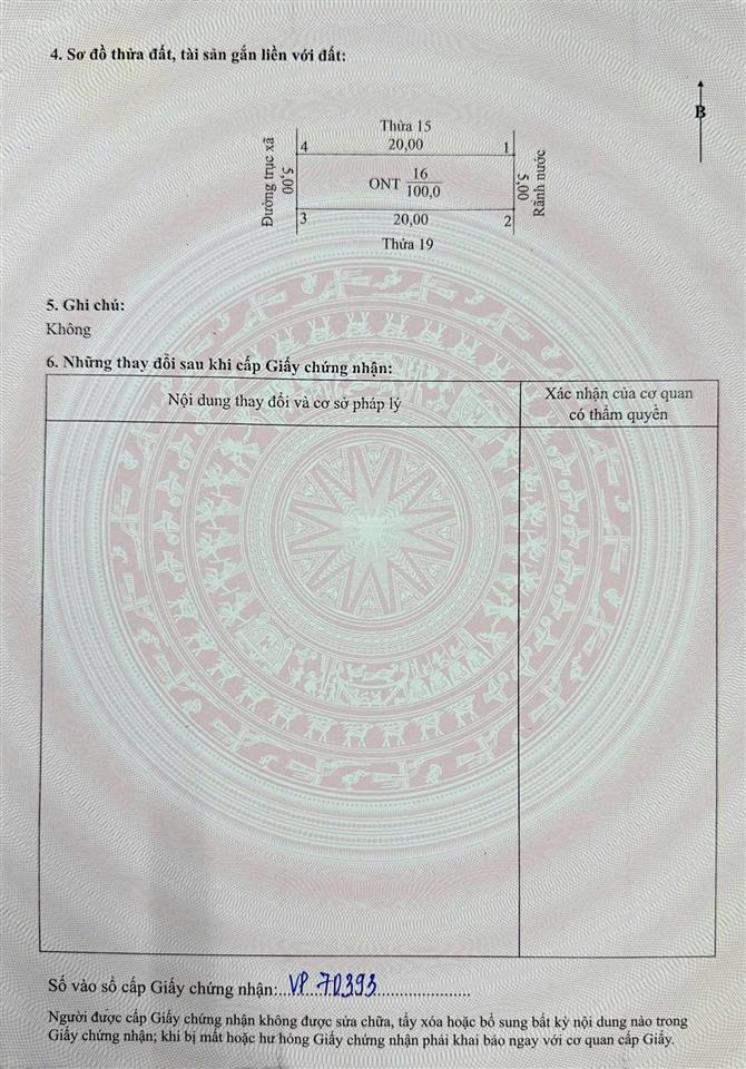 Tuỳ hối 100m2 mặt tiền 5m phân lô đường trục gia tân 2.65 tỷ. nối ra đường 477 gia viễn ninh bình