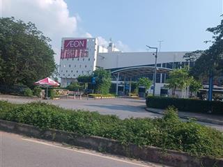 Lô góc, ngay 2 mặt tiền nhà anh an, aeon mall 50/65m2, vỉa hè rộng, ô tô tránh, 15,8 tỷ