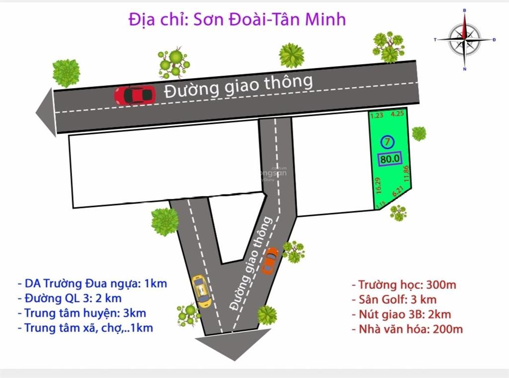 Bán đất tân minh, sóc sơn, hà nội, 1,45 tỷ, 80m2, siêu hot