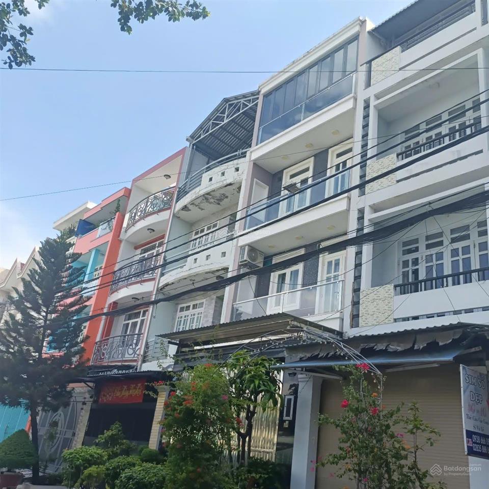 Bán nhà mặt tiền quận 6, ngay chợ an dương vương  sổ hồng riêng  80m2  4 tầng  giá 10,4 tỷ tl