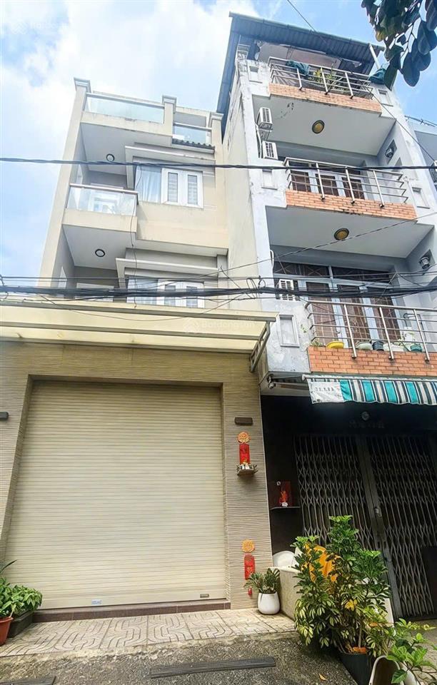 Bán nhà đường tân hoà đông,hẻm 8m  sổ hồng riêng  64m²  4 tầng  giá 7,4 tỷ
