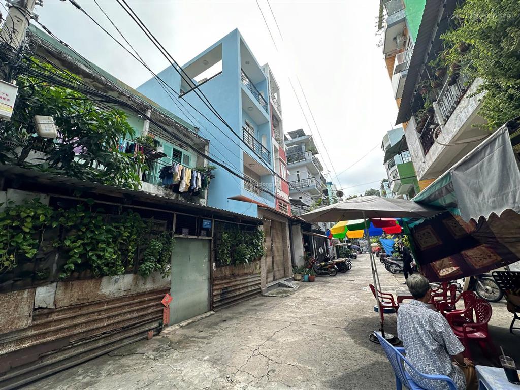 2 mặt hẻm xe tải 8m nguyễn trị phương, ngang 6m, cấp 4, tiện xây villa mini