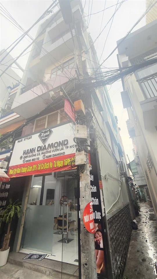 Góc 2mt hẻm xe hơi 6m ba tháng hai quận 10  4x15m  5 tầng  giá 14,9 tỷ