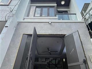 Bán nhà mới xây hẻm 5m đường thạch lam [4m x 14m] 4 tầng [4pn 4wc] full nội thất