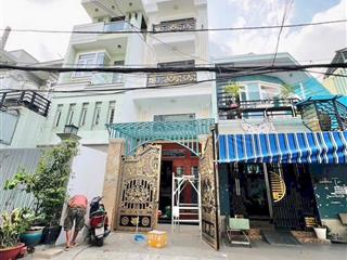 Nhà cho thuê lương thế vinh [4m x 15m]  trệt  3  lầu  6pn  6wc hẻm 6m