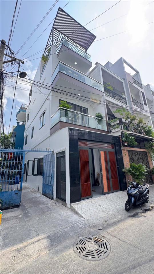 Nhà 4 tầng tô hiệu  hẻm xe hơi  tặng full nội thất chính chủ cần bán gấp