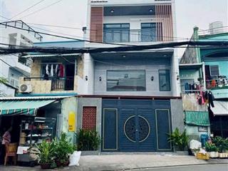 Nhà mtkd lương thế vinh mới xây giáp đầm sen [ 6.5m x 12m] nở hậu chữ l 4pn  4wc