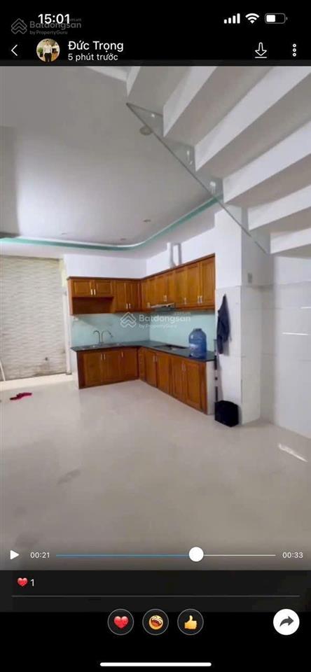 Nhà cho thuê hẻm 1/ vườn lài , quận tân phú( đoạn giáp luỹ bán bích) full nội thất