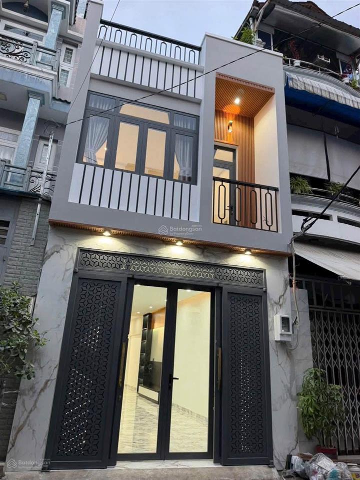 Siêu phẩm full nội thất khu tô hiệu nhà mới full nội thất hẻm xe hơi 5m thônh [4.05m x 15.5m]