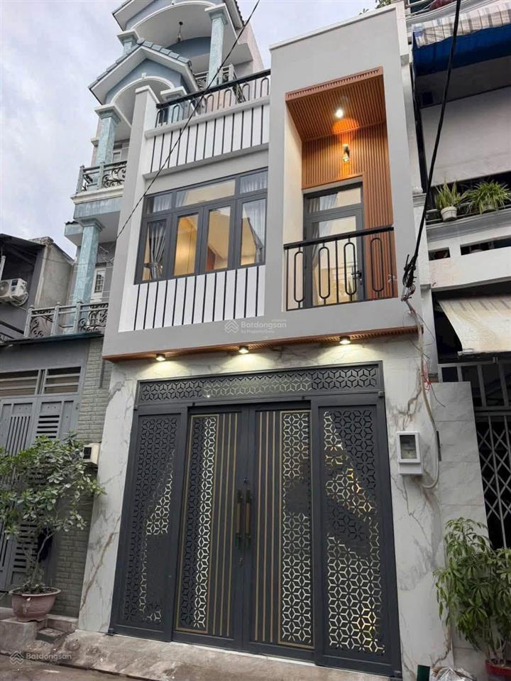 Siêu phẩm full nội thất khu tô hiệu nhà mới full nội thất hẻm xe hơi 5m thônh [4.05m x 15.5m]